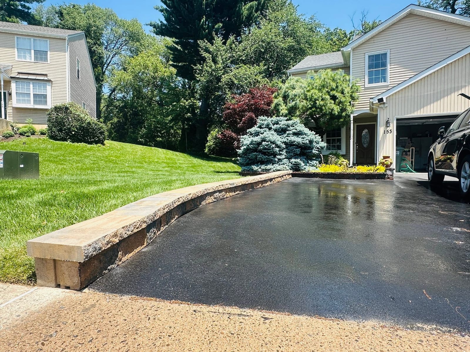 Stone Edging & Drainage Landscaping