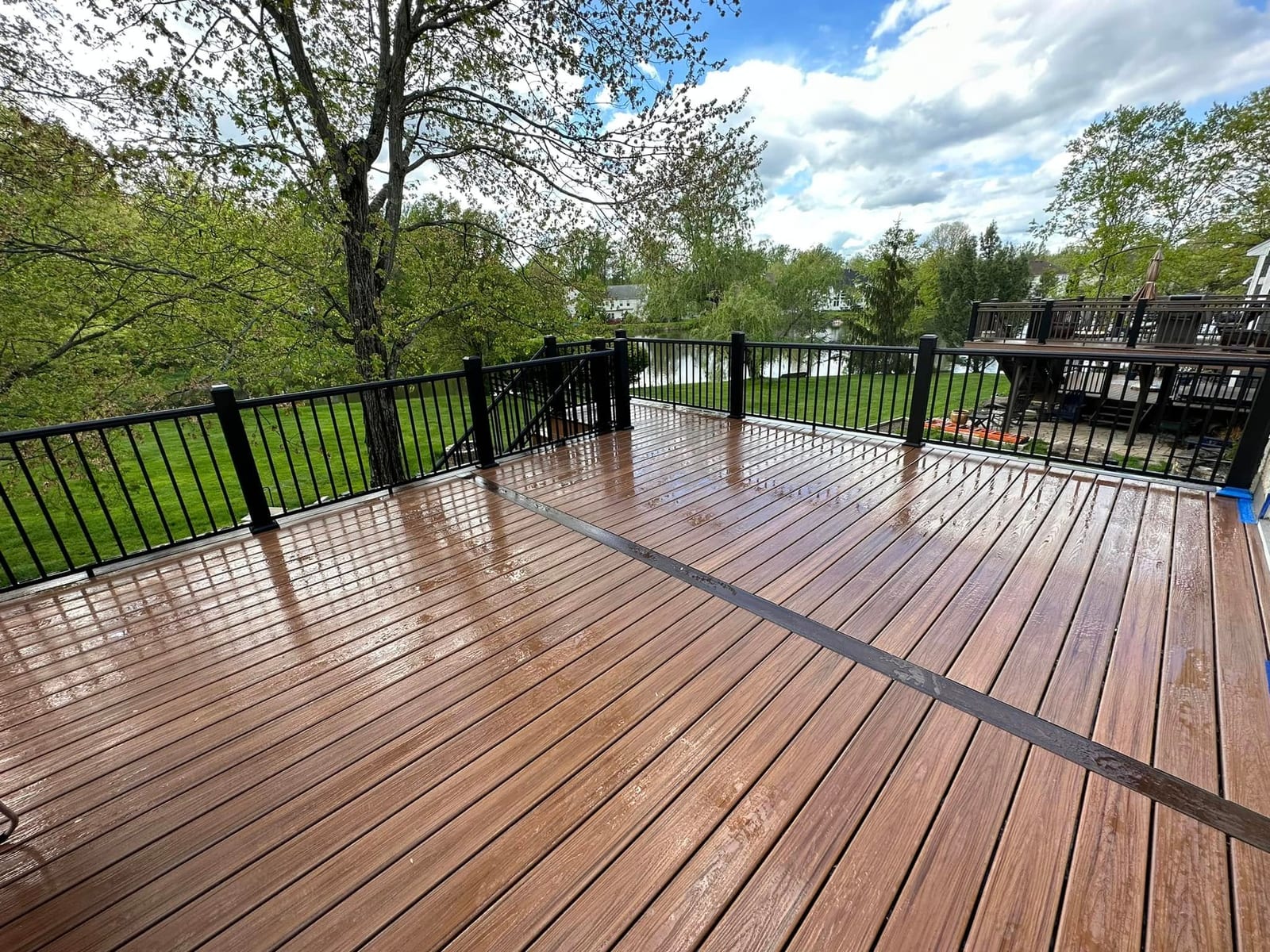 Waterfront Composite Deck & Staircase