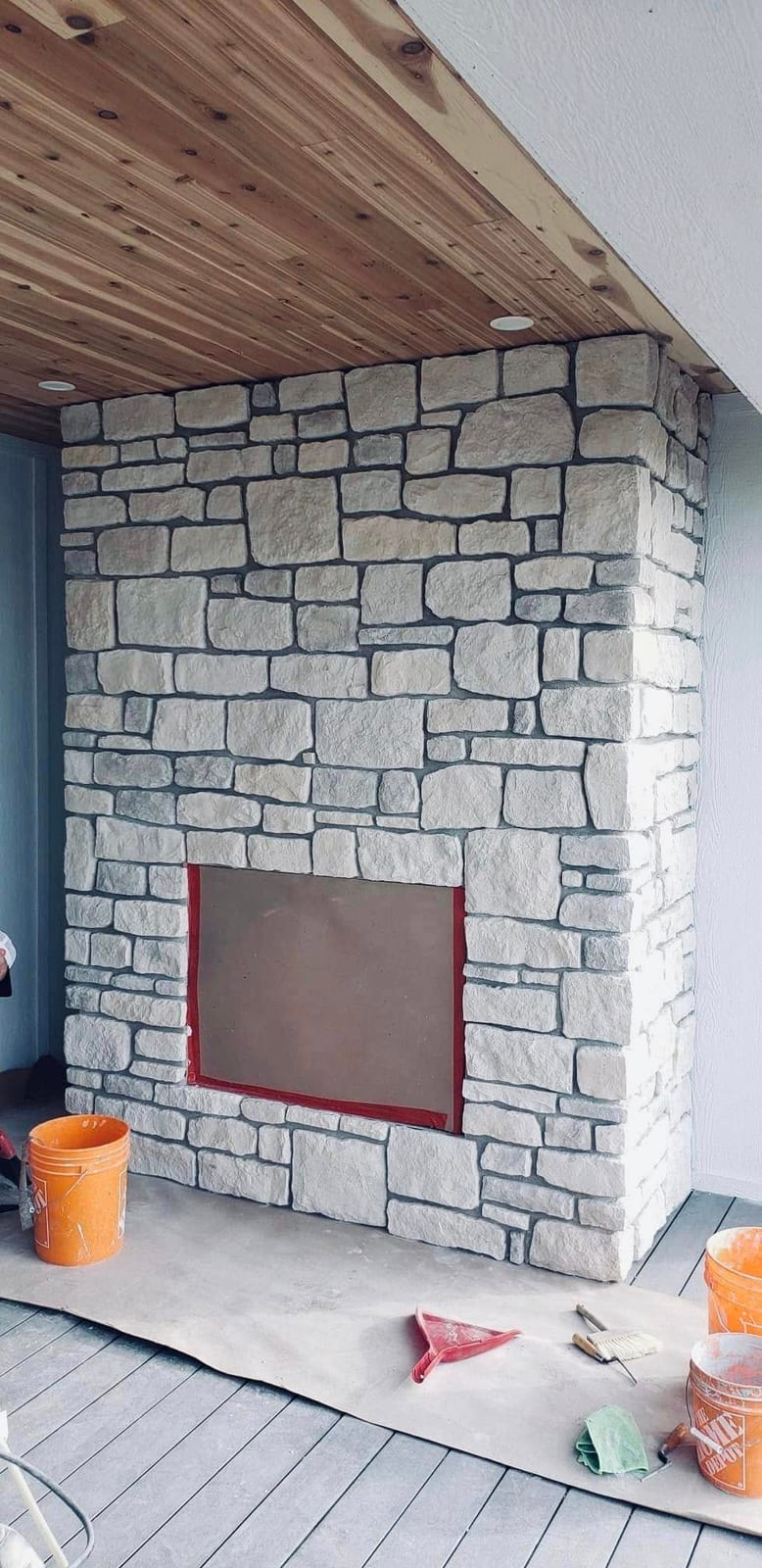 Outdoor Fireplace
