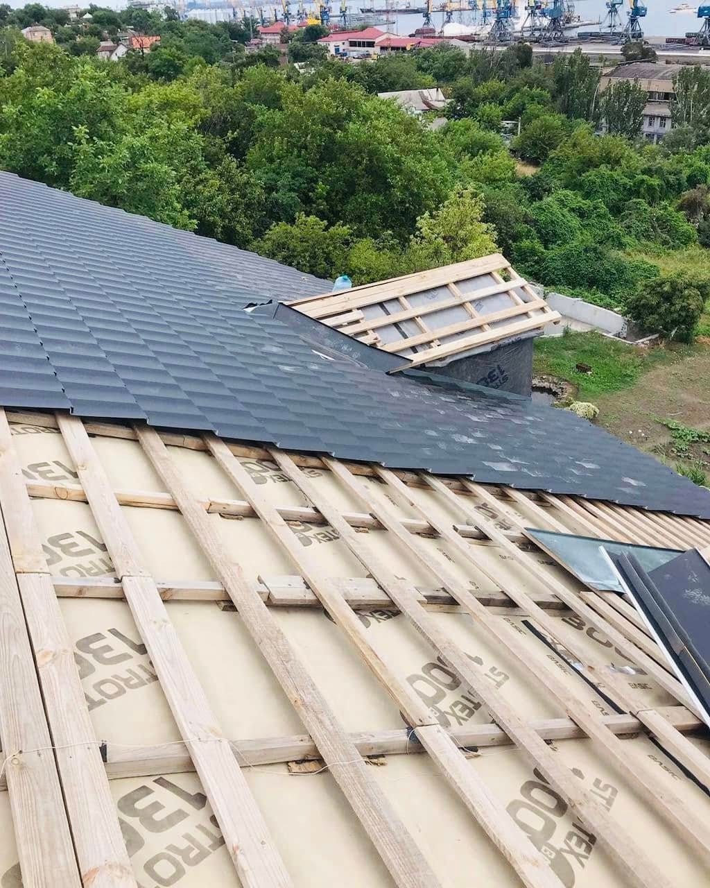 Residential Metal Roof Installation