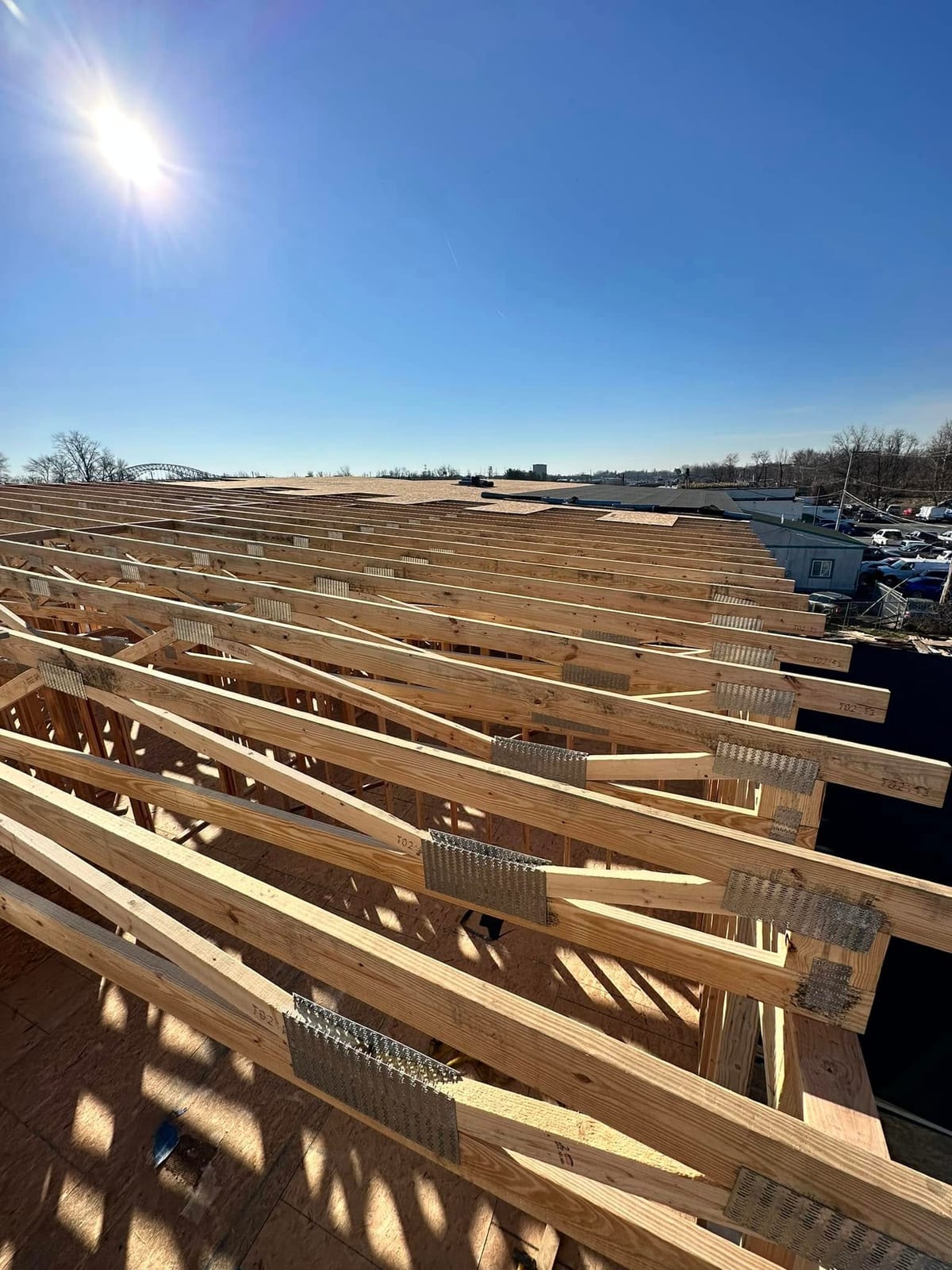 Commercial Flat Roof Installation
