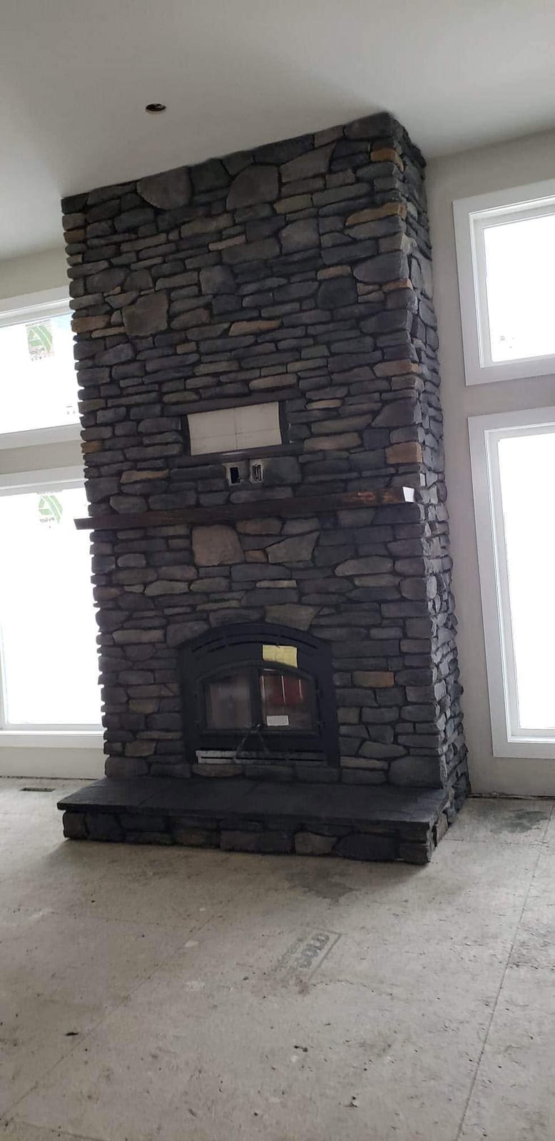 Stone Fireplace Surround