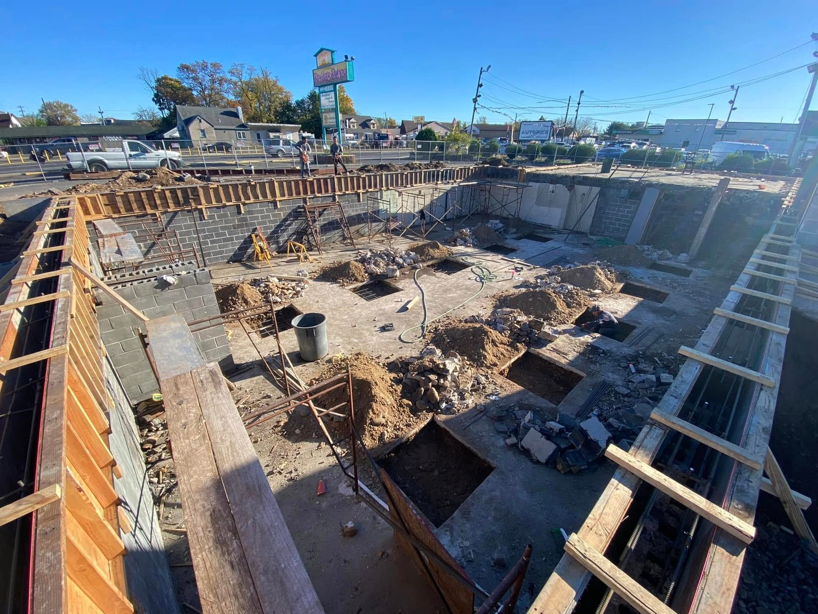 Reinforced Concrete Foundations & Structural Tie Beam
